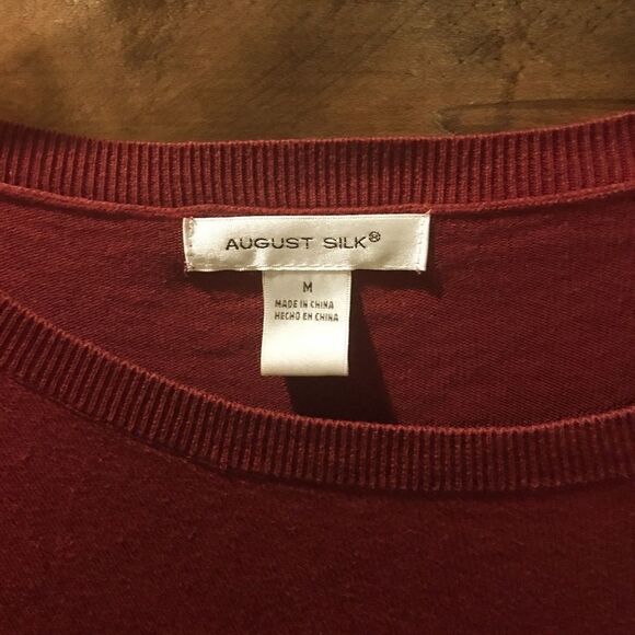 Augusta Silk Blouse  with Front  Pocket - Picture 3 of 7